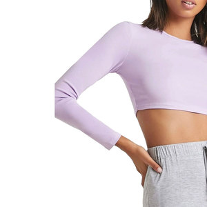 Top Corto para Mujer, Diseño Moderno y Minimalista, Estampado Sólido, Ligero y Cómodo, Ideal para Fiestas de Graduación - Product Image 5