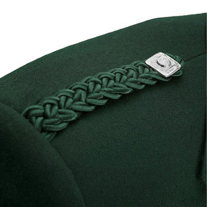 Veste et gilet Prince Charlie vert pour homme, tenue formelle écossaise des Highlands, sur mesure - Product Image 4