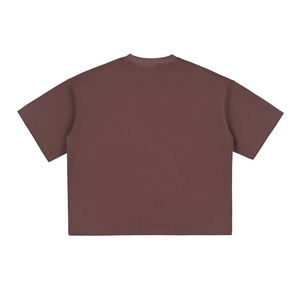 เสื้อยืดแขนสั้นผู้ชาย 260GSM วินเทจ ซักนุ่ม 100% ผ้าฝ้ายเนื้อหนา ทรงหลวมพิเศษ สไตล์พัฟฟ์ ไฮสตรีท สไตล์วิทยาลัย - Product Image 2