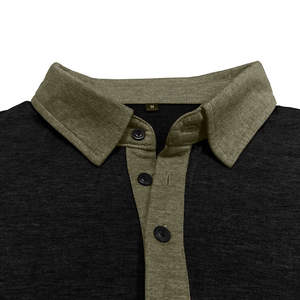 Polo pour homme tendance en coton respirant à manches courtes avec motif imprimé – Nouvelle collection été en promotion - Product Image 4