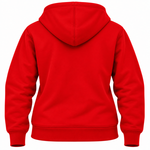 Sweat-shirt à capuche zippé pour femme PDK avec broderie du blason, confortable et tendance, avec poches avant - Product Image 4
