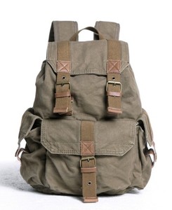 Vintage Casual <b>Canvas</b> <b>Backpack</b> For travelling - Product Image 4