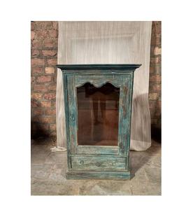 Artisan Wooden Kitchen Cabinet <b>Storage</b> <b>Cupboard</b> Freestanding Organizer Unit Kitchen Furniture Wooden Cabinet <b>Utility</b> Use - Product Image 5