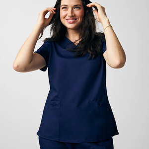 Fashion Hospital Uniforms Nurse Beauty Dental Salon Work Clothes Custom LOGO Uniform Medical Scrubs Sets for Men Women - Product Image 2