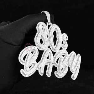 Custom Iced Out <b>Memory</b> 80s baby Necklace Hip Hop Custom Photo <b>Locket</b> Picture Fine Jewelry Pendants & Charms - Product Image 1