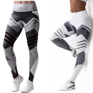 Leggings de sport et de yoga pour femmes, best-sellers, haute qualité, 100% coton, taille élastique, taille adulte, confortables, respirants, décontractés - Product Image 3