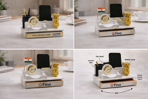 Liviya Model 580 Personalized Wooden Table <b>Top</b> with Digital Printing for Office & Home-Father's Day Gift - Product Image 2