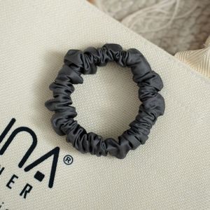 Coletero de Bambú Orgánico de Seda Viscosa, 100% Fibra de Bambú, Suave, Antialérgico, Duradero, Elástico, Accesorios Casuales para el Cabello, Crepé Rosa - Product Image 2