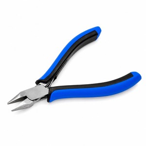 Short Snipe Chain Half Round <b>Nose</b> Jaws Pliers Jewelry Making Tool ZetomedPro - Product Image 1