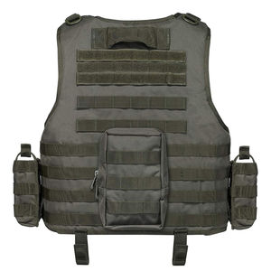 Gilet d'entraînement tactique avec sangles réglables, impression de logo personnalisée, plusieurs poches, léger et durable pour l'exercice - Product Image 6