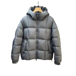 Manteau rembourré en coton à capuche de couleur unie à la mode hommes hiver épaissi chaud doudoune polyvalent conception Simple sensibilité - Product Image 1