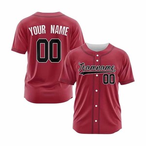 Camiseta de Béisbol Personalizada para Hombre, con Nombre y Número, Uniforme de Equipo Sublimado - Product Image 4
