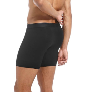 Calzoncillos Bóxer Personalizados para Hombre, de Algodón Elástico, Ecológicos, Transpirables, de Talle Alto, de Una Sola Pieza, de Alta Calidad - Product Image 6