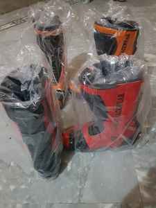 Bottes de moto en cuir sur mesure, design unique et tendance, pour hommes, qualité supérieure, doublure en mesh, service OEM, style cycliste - Product Image 6