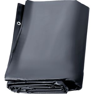 Copertura di Sicurezza Rettangolare per Piscine Interrate in Materiale PC 10.5x18.6ft con Fori di Drenaggio, Copertura a Rete per Piscina - Product Image 1