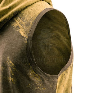 Outdoor Fitness Running <b>Men</b> <b>Sleeveless</b> Hoodie Cotton Blended Material With Hooded Style And Modern Look - Product Image 5