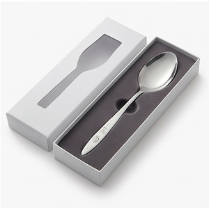 Cuillère de service en acier inoxydable avec gravure florale, manche long, finition miroir, durable pour ustensiles de cuisine et de table - Product Image 6