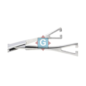 Professional Body <b>Piercing</b> Pliers Triangle Opening <b>Clamp</b> Stainless Steel Forceps Tool - Product Image 5
