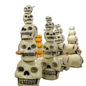 Entrée de Skullen <span class=keywords><strong>pour</strong></span> Halloween, entrée de conception de Skullen de 3.5M, belles conceptions de Skullen d'entrée - Product Image 1