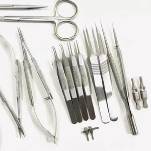 Ensemble de base professionnel d'instruments microchirurgicaux pour la chirurgie de la main avec étui, pour chirurgie orthopédique, avec porte-aiguille - Product Image 5