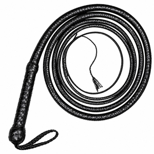 Látigos de Cuero Artesanales de Alta Calidad para Colección y Exhibición, Diseño Trenzado, Hechos a Mano, Tradicionales - Product Image 1