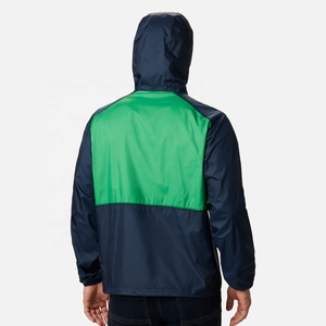 Custom Logo Waterproof Rain <b>Jacket</b> Breathable Lightweight Quick-Dry Nylon windbreak Outdoor Sports Running <b>Jacket</b> for <b>Men</b> - Product Image 1