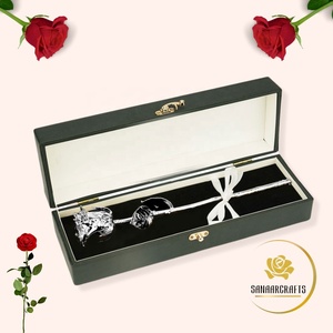 ของขวัญที่ดีที่สุดเงินชุบกุหลาบธรรมชาติ - Product Image 2