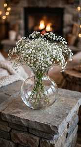 <b>Clear</b> Glass Modern Luxury Handmade Lead-Free Tabletop <b>Vase</b> Decorative Flower Centerpiece for Wedding Home Decor - Product Image 4