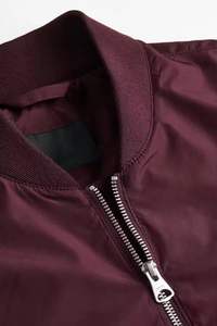 Chaqueta Bomber de Invierno para Hombre Rapid Sports, Ligera, con Exterior de Satén de Seda, Resistente al Viento, Ecológica, con Cierre de Cremallera, Ropa Exterior Informal - Product Image 4