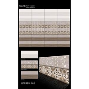 Azulejos de Porcelana para Pared de 300x600mm (30x60cm, 12x24), Diseño Liso Color Café, Cerámica Digital Esmaltada para Cocina, Baño e Interiores - Product Image 2