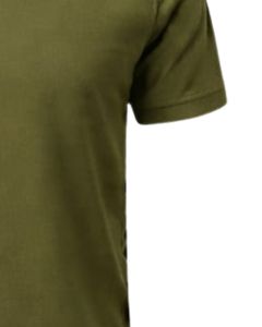 เสื้อโปโลผู้ชายสีเขียวมะกอกแบบคลาสสิก แขนสั้น สวมใส่สบายสำหรับฤดูร้อน รับผลิตตามสั่ง พร้อมปักโลโก้  ผู้ผลิต OEM จำหน่ายส่ง - Product Image 6