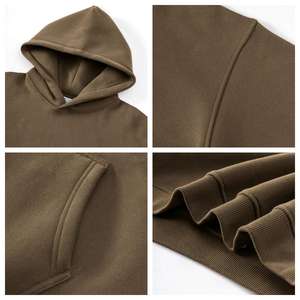 Ensemble de survêtement en molleton pour homme, 100% coton, uni, décontracté, imprimé sur mesure, tenue de jogging en provenance du Pakistan pour l'hiver - Product Image 2