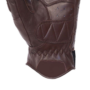 Gants de moto en cuir véritable de qualité supérieure, avec protection rembourrée des articulations, pour la course et la conduite. - Product Image 3