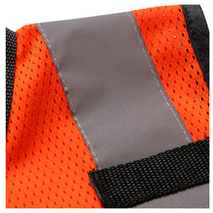 Modern Construction Breathable Safety Wear Men Hi Vis <b>Working</b> Vest Bright Fabric Comfortable Fit <b>Waterproof</b> Reliable Protection - Product Image 4