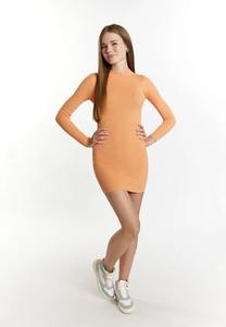 Vestido de punto acanalado más vendido, proveedor de vestidos mini de manga larga, suministro al por mayor - Product Image 6