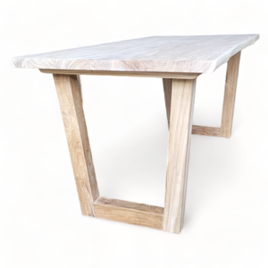 Juego de Comedor Plegable de Estilo Moderno Hecho con Estructura de Madera de Teca para Decoración de Muebles del Hogar - Product Image 2