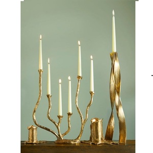 Portavelas de Metal duradero ecológico hecho a mano personalizado de Kraft World excelente diseño clásico para decoración de boda en casa hecha - Product Image 3
