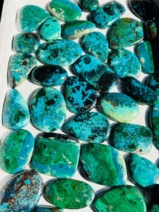 พลอยหลวมคริสโซโคลลาอัญมณี100% จากธรรมชาติสำหรับเครื่องประดับจากนักออกแบบ - Product Image 5