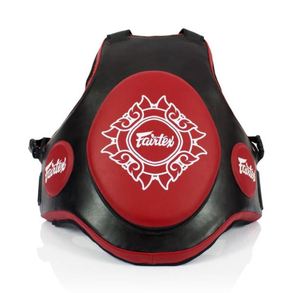 อุปกรณ์ป้องกันร่างกาย Fairtex หนังวัวแท้คุณภาพสูง สำหรับ MMA คิกบ็อกซิ่ง ฝึกซ้อมต่อยมวย แผ่นรองรับหน้าท้องแบบปรับแต่งได้ - Product Image 2