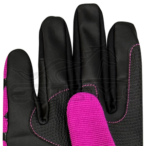 Gants d'équitation pour femmes, nouvelle arrivée, impression personnalisée en silicone, doigts entiers, légers, performance sportive, gants d'équitation en gros - Product Image 5