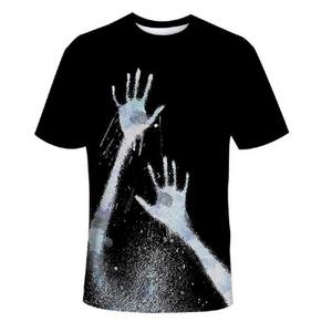 Camisetas de Hombre de Alta Calidad, Cuello Redondo, Manga Corta, Secado Rápido, Estampado por Sublimación, Corte Regular Informal, 100% Algodón/Poliéster - Product Image 6