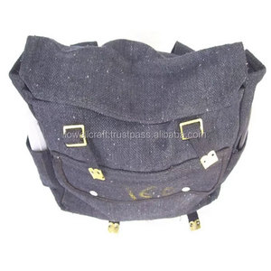 Sac à dos en toile de coton tendance, élégant, léger, pour tous les jours, voyages, école, travail, décontracté, avec coton durable - Product Image 2