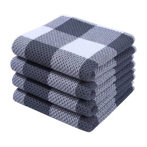 Cotton <b>Kitchen</b> Towels Manufacturer Sustainable Embroidered Golf Striped Thick Absorbent Ultra Soft Bulk OEM Private <b>Label</b> - Product Image 5