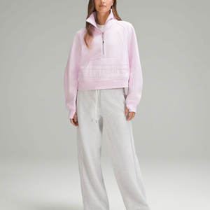 Sweat-shirt pour femme, style actuel, chaud et décontracté pour l'hiver, séchage rapide, respirant, demi-zip. - Product Image 6