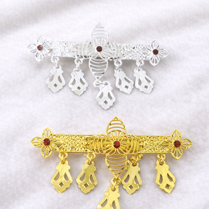 MOLL JEWELLERS Bijoux Vintage Plaqué Or en Alliage Faits Main Écologiques Étanche Élégants Tendance Mini Animaux Paillettes Fleurs Pompon - Product Image 6