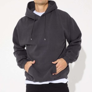 Sudadera con capucha de manga larga para hombre, estilo casual, lavado ácido, transpirable, con cremallera completa, OEM, para exteriores, para niños - Product Image 1