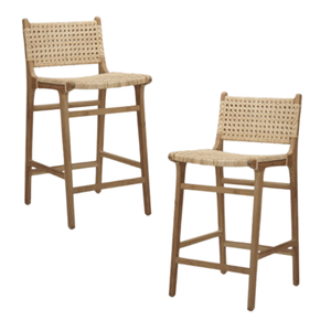 Home Bar Restaurant Furniture Armless <b>Rattan</b> Bar <b>Stool</b> <b>Kitchen</b> Bar Chairs Restaurant Chairs Wholesale Price - Product Image 5
