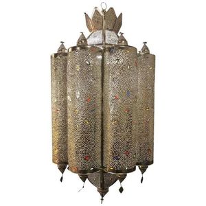 Fabricant de lampes suspendues en métal côtelé sur mesure, offrant des luminaires de plafond en dôme cannelé en gros, OEM. - Product Image 4