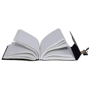 Journal en cuir fait main avec motif œil de dieu cousu, inspiré de Hocus Pocus, classique pour la lecture et l'écriture, papier en coton recyclé - Product Image 6