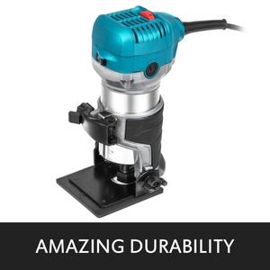 Fresatrice Compatta per Legno da 1.25HP con Base Fissa e Inclinabile, Velocità Variabile, 800W, Coppia Massima 30.000 RPM, Nuova Condizione - Product Image 2